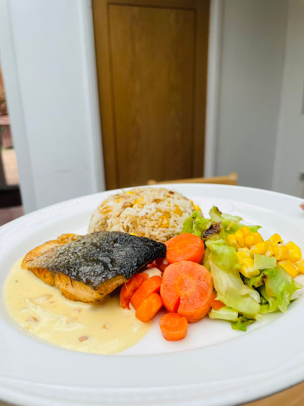 GRILLED FISH AND RICE