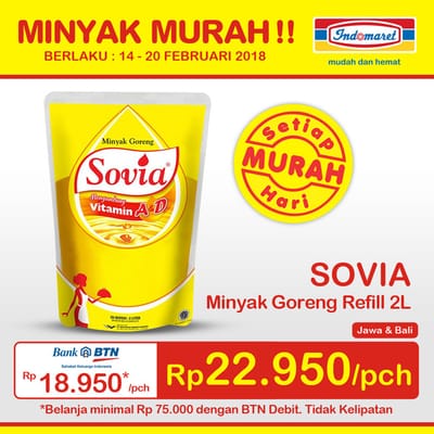 Katalog Promo Heboh INDOMARET Terbaru MINGGUAN Periode 14 - 20 Februari 2018
