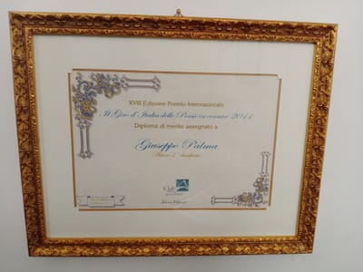 3° classificato al "Giro d'Italia delle Poesie in cornice" - 2011