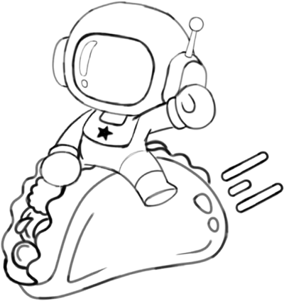 Tacos los taconautas