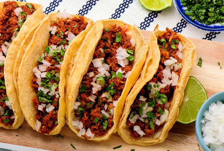 Tacos de chorizo