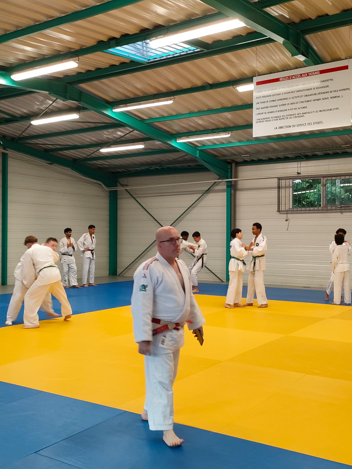 Entraînement départemental à Sens ;