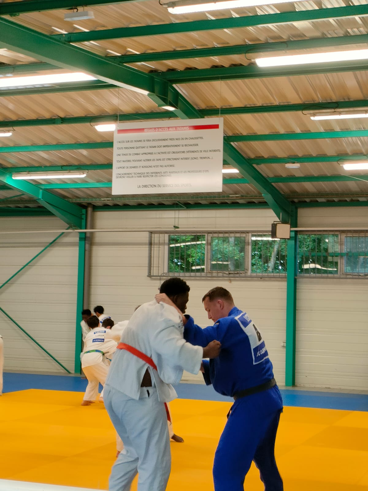 Entraînement départemental à Sens ;