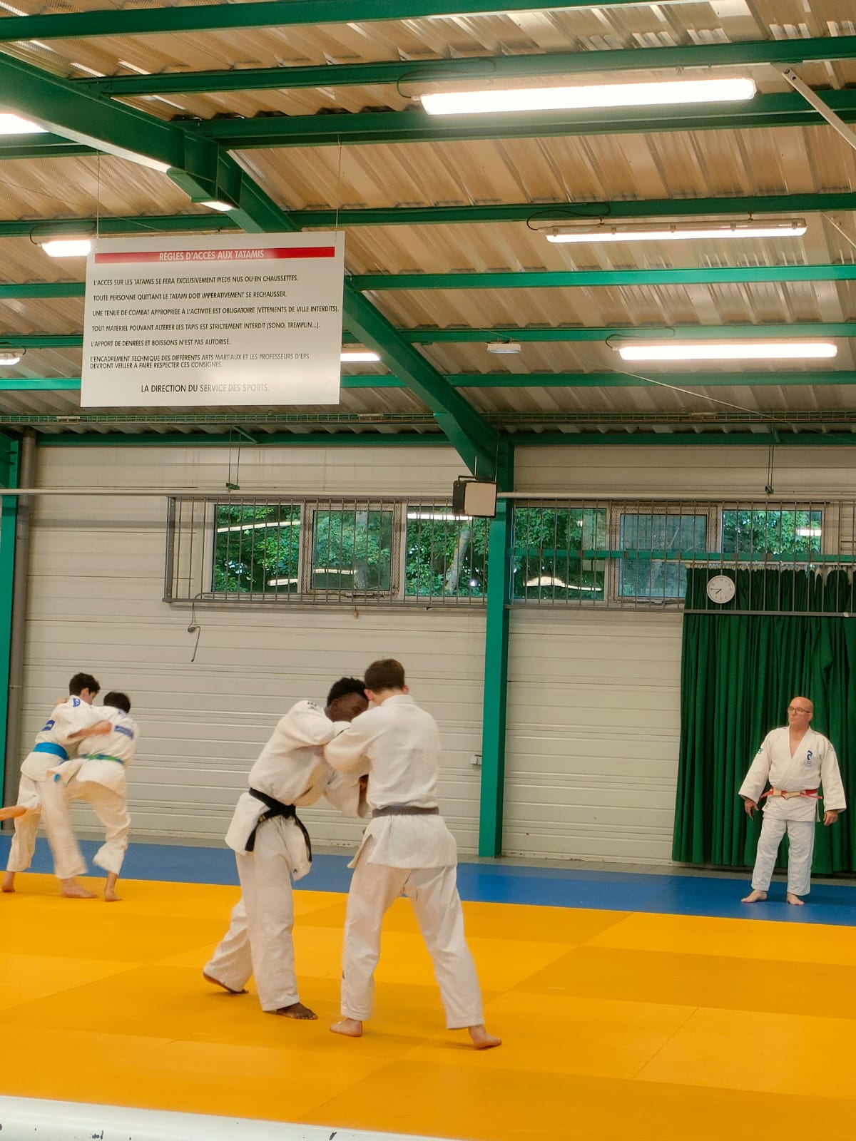 Entraînement départemental à Sens ;