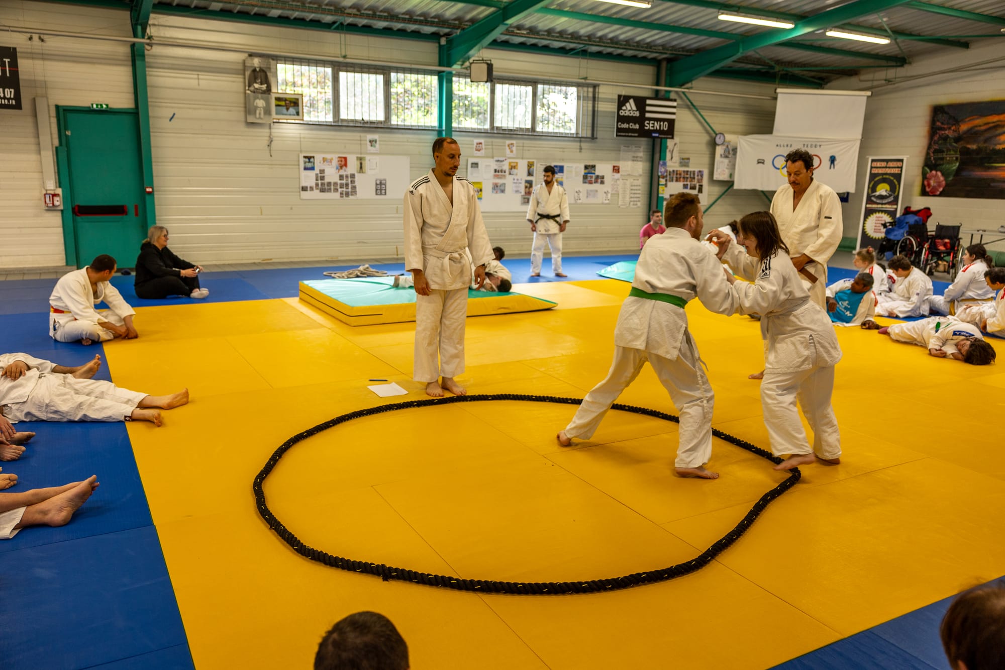 Para judo adapté