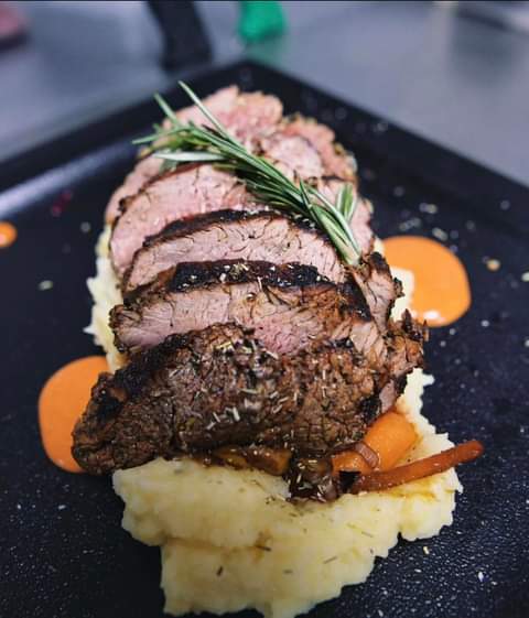Aged surf and turf Beef Steak