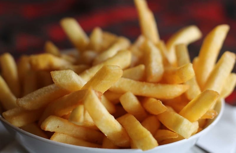 PORCION DE PAPAS FRITAS