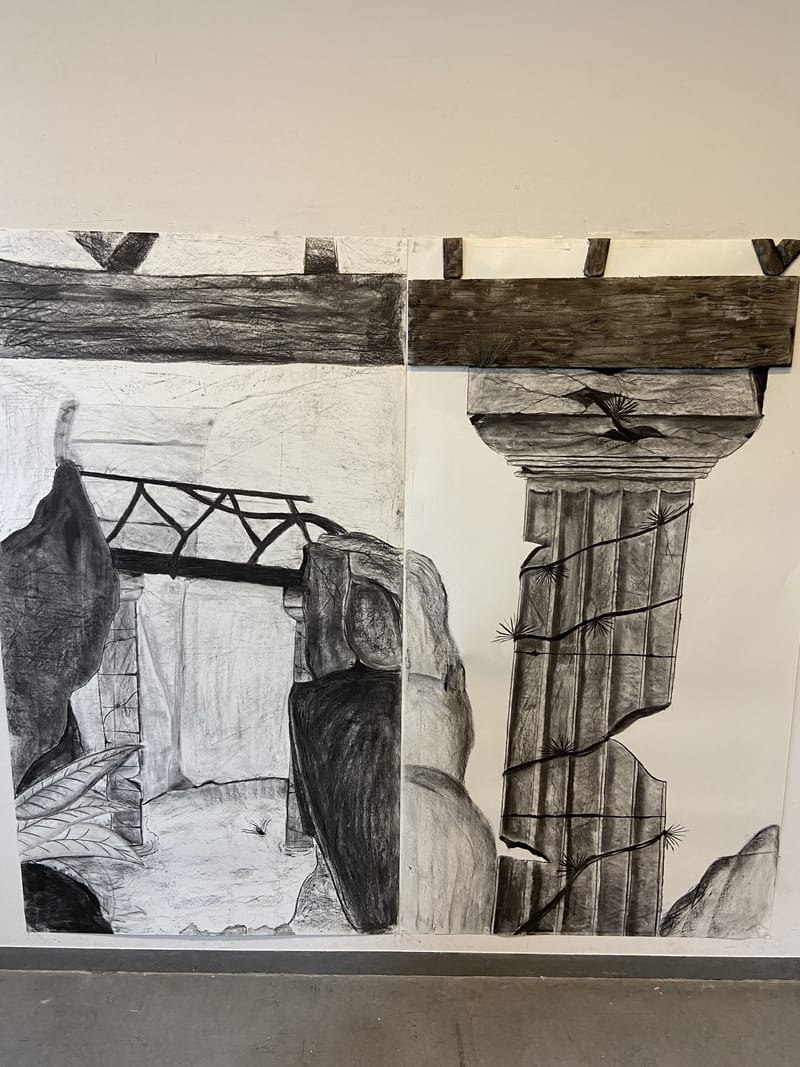 Expressieve zuiltekening