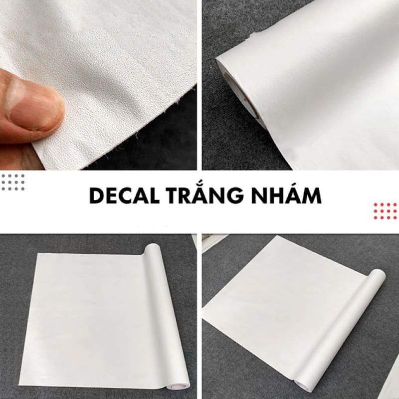 Bán Decal Trắng Nhám: Hướng Dẫn Chọn Mua và Sử Dụng Hiệu Quả