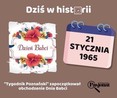 Dziś w historii - 21 stycznia