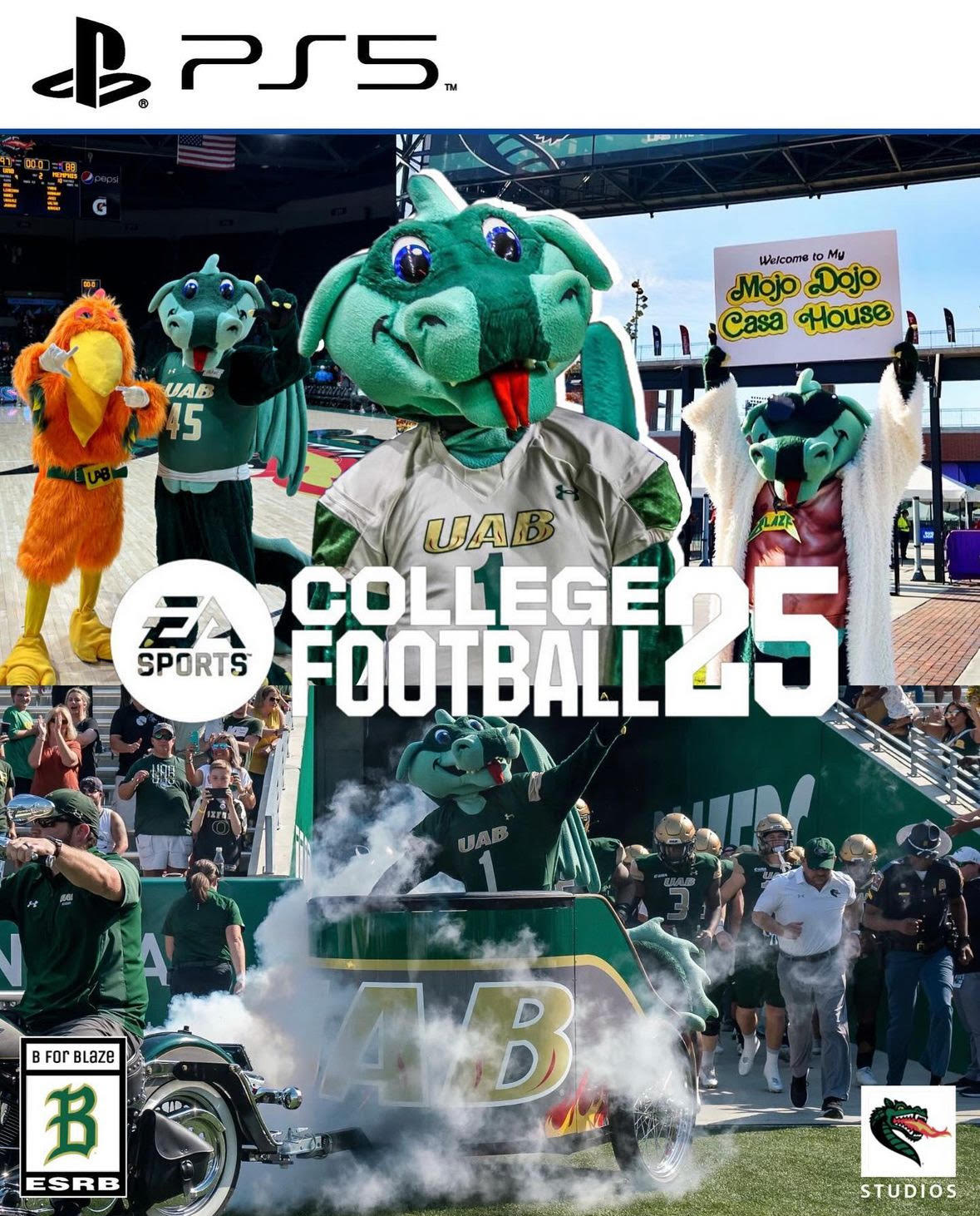 EA College Football 25 (Blaze Cover)