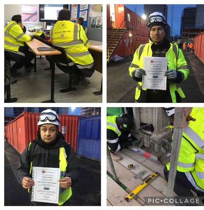 On-site Masonry Supports Training by The ABC Assessment centre