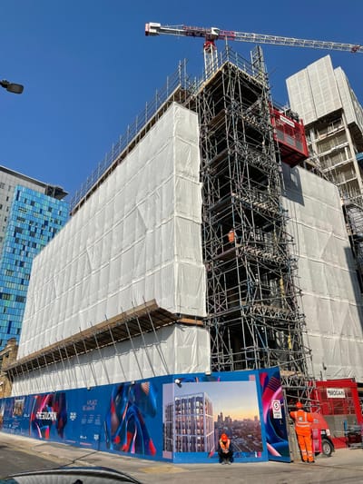 AMG London ltd appointed to install IG Masonry support package at Silk District Phase 2