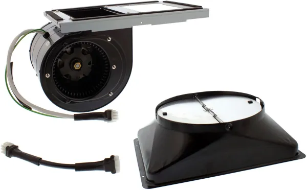 1,200-CFM Motor Dual Internal Blower for Zephyr Range HoodS – Black