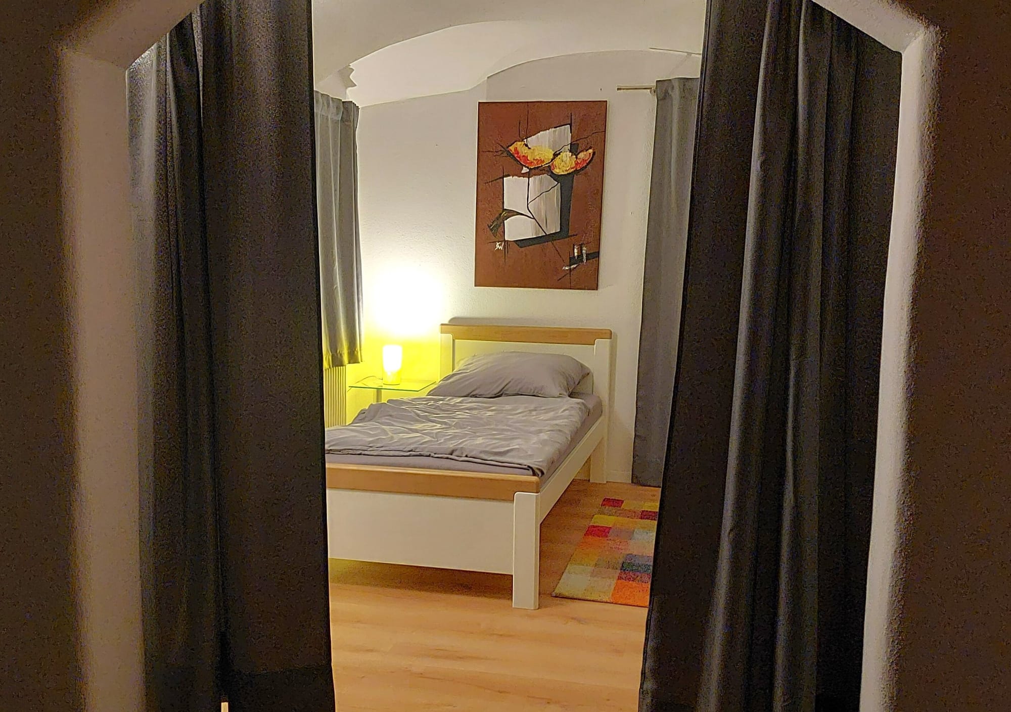 Schlafzimmer 2 im Gewölbezimmer