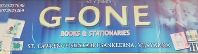 G-ONE BOOKS & STATIONARIES, VIJAYADKA G-ONE BOOKS & STATIONARIES, VIJAYADKA