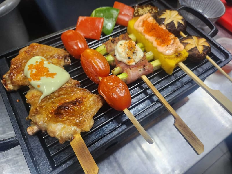 Mixed Kushiyaki