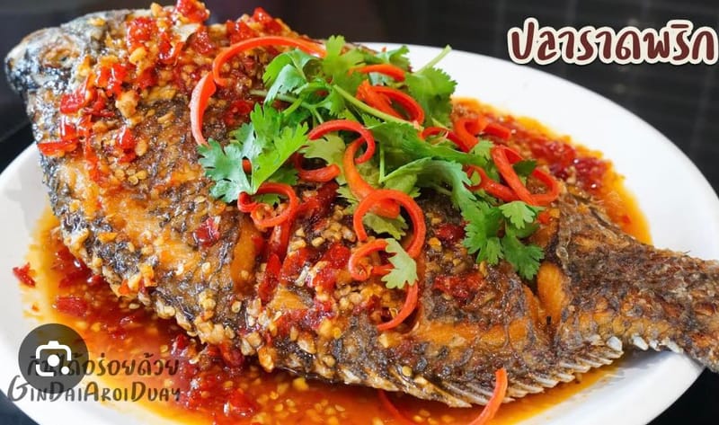 Fried Whole Tilapia