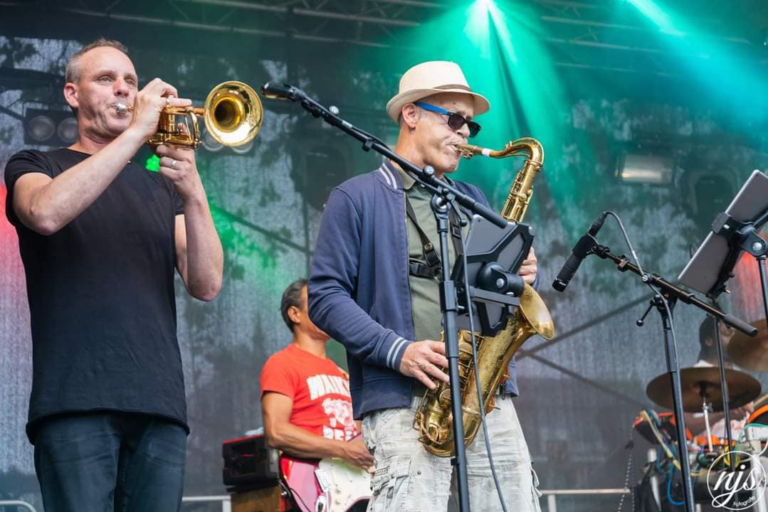 Marco & Bert Haring- en Bierfestival Vlaardingen 29-06-2022 