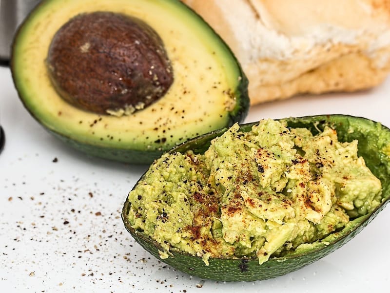 La palta (aguacate) y su parte más saludable