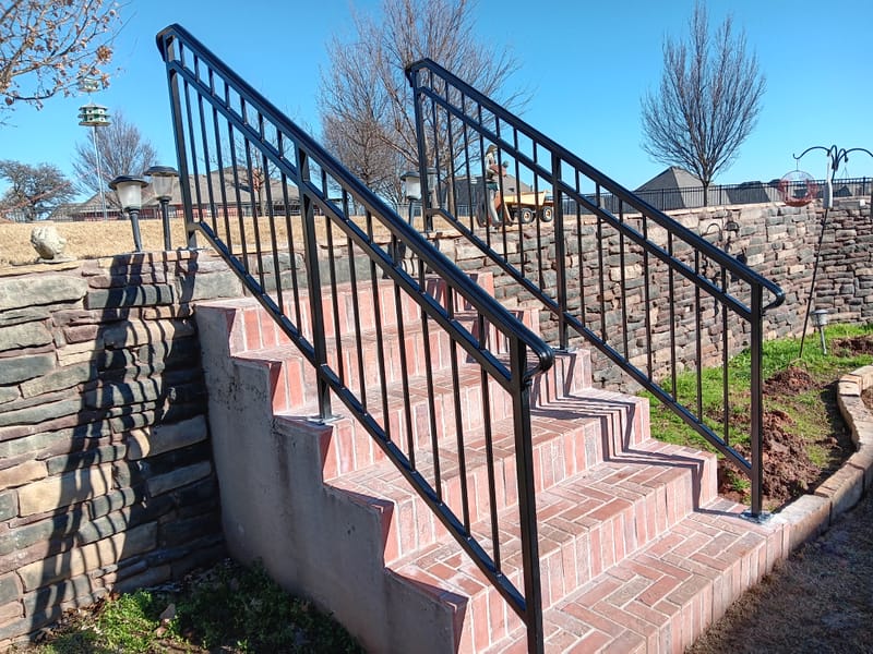 ORNAMENTAL IRON HANDRAILS