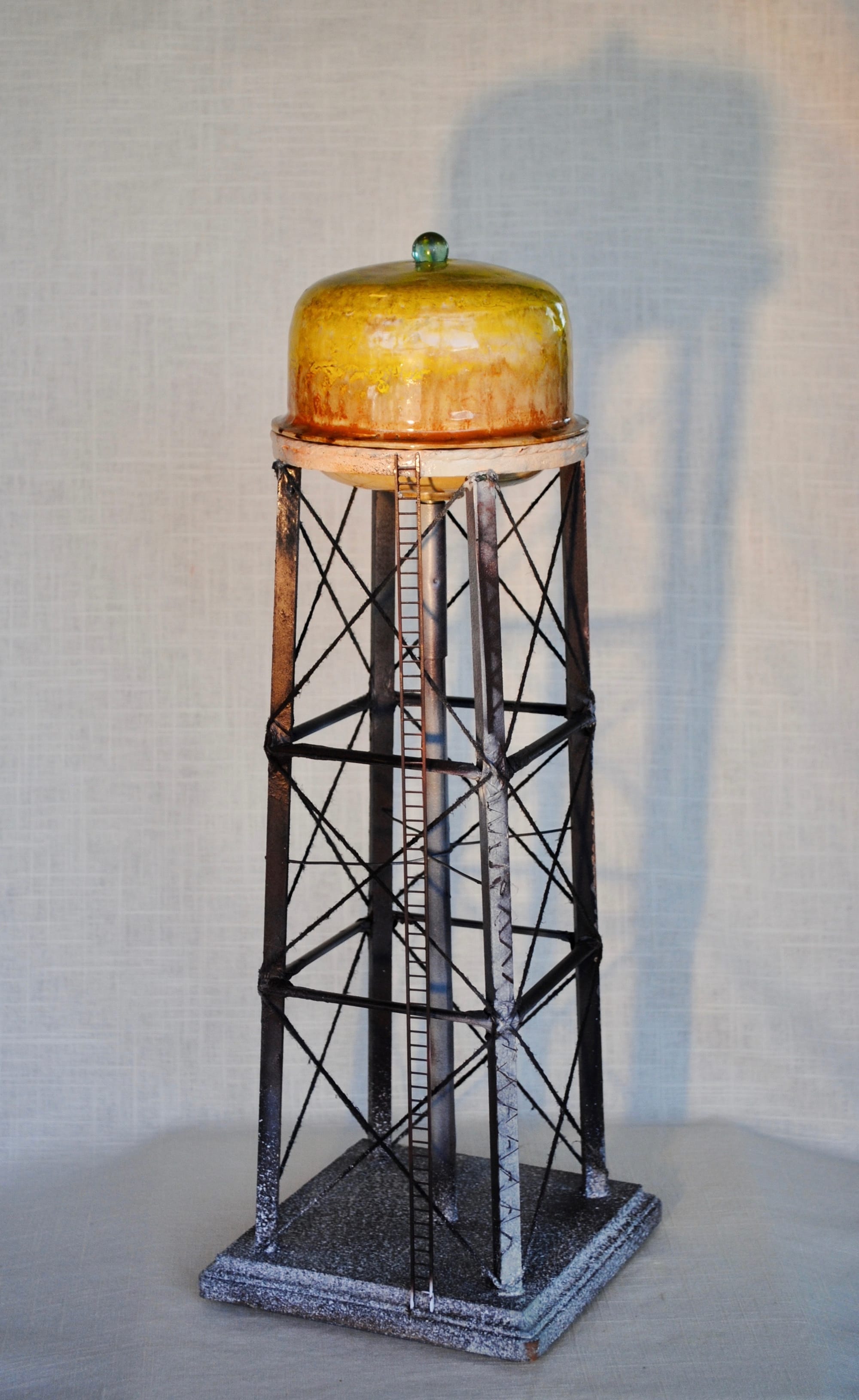 The Burger - Shaped Water Tower.