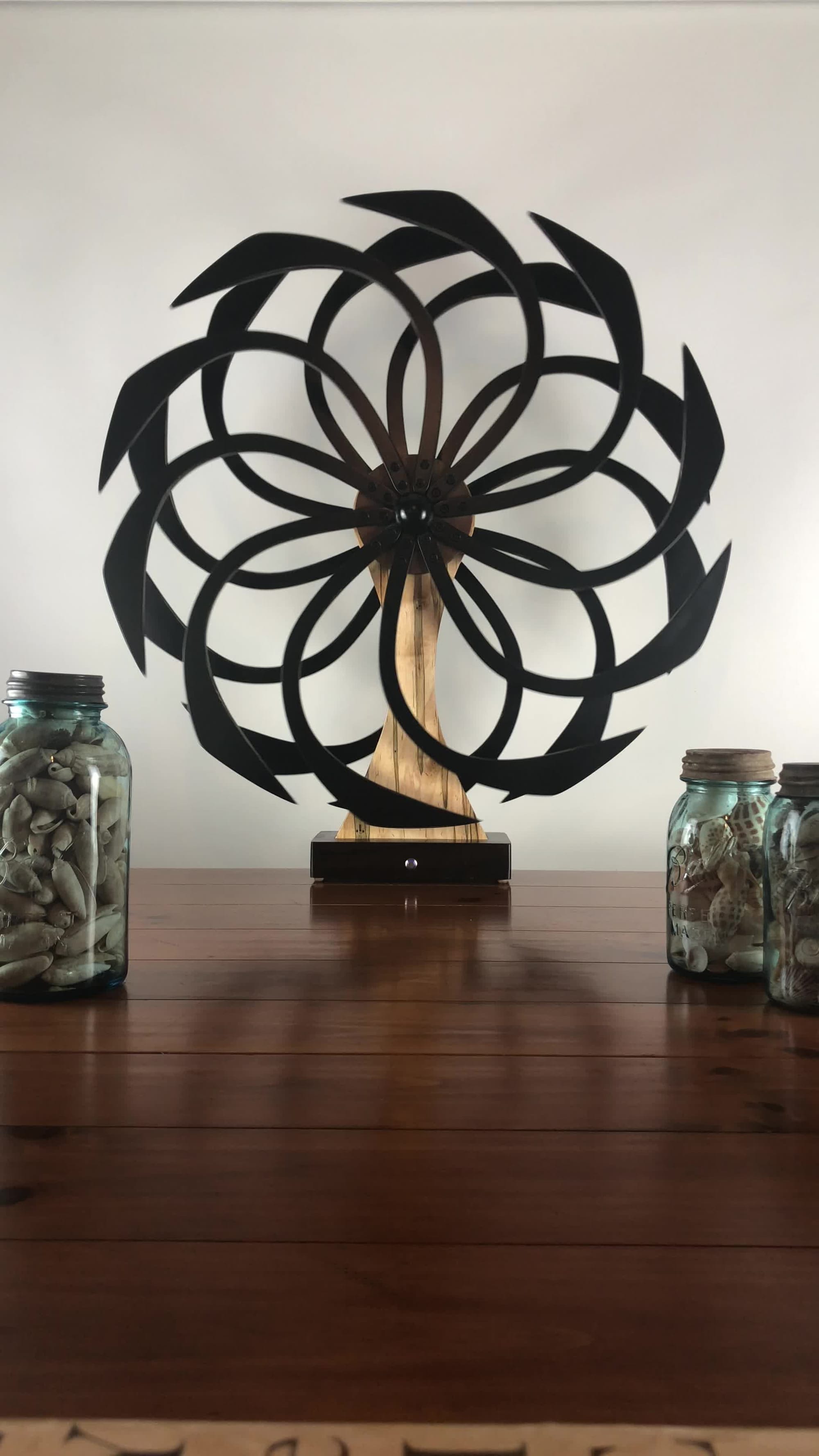 30" Black Fin - Ambrosia Maple Body & Zircote Base