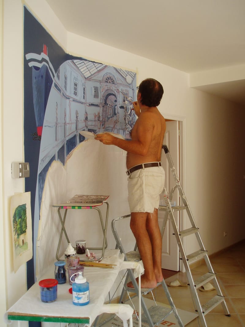 Fresques murales pour commerces, habitats...