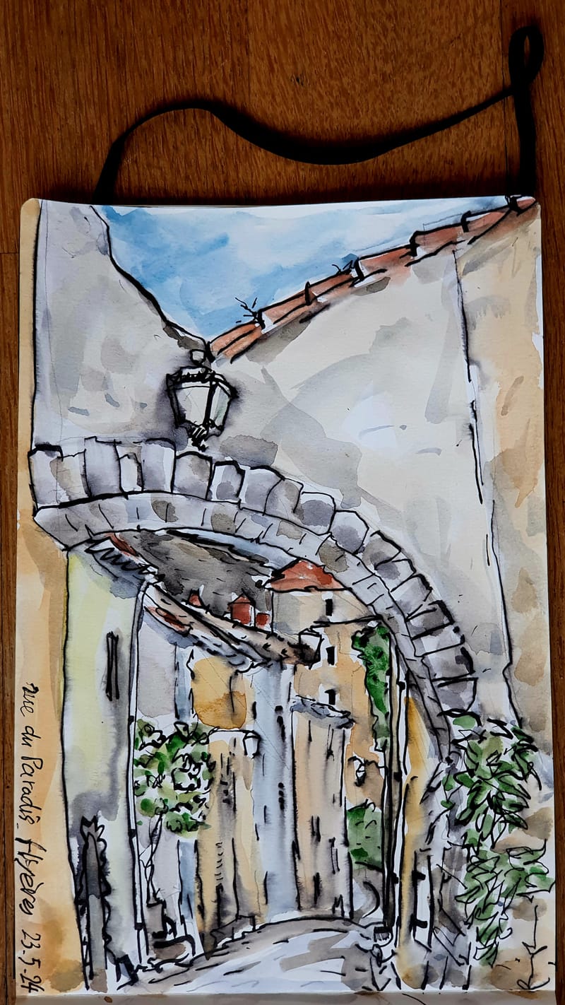 Urbansketchers et Hyères en croquis