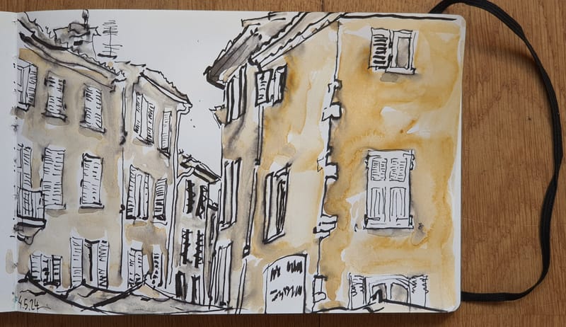 Urbansketchers et Hyères en croquis
