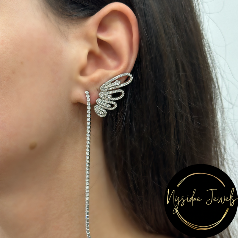 Orecchini A Cerchio In Argento 925 - Set 3 Paia, Ipoallergenici, Per Donna - Foto 10