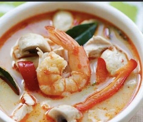 Tom Yum Creamy Soup