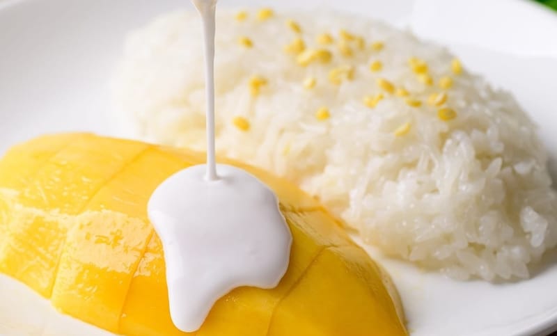 Sweet rice Mango