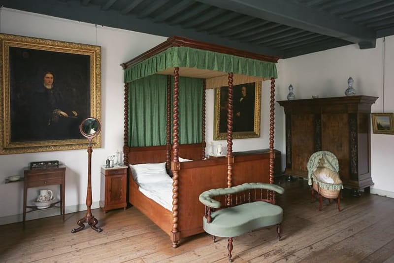 Schuren en oliën parketvloer - Slot Zuylen