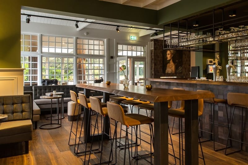 Schuren en waxen parketvloer - Restaurant de Hofslag