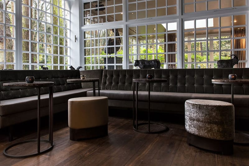 Schuren en waxen parketvloer - Restaurant de Hofslag