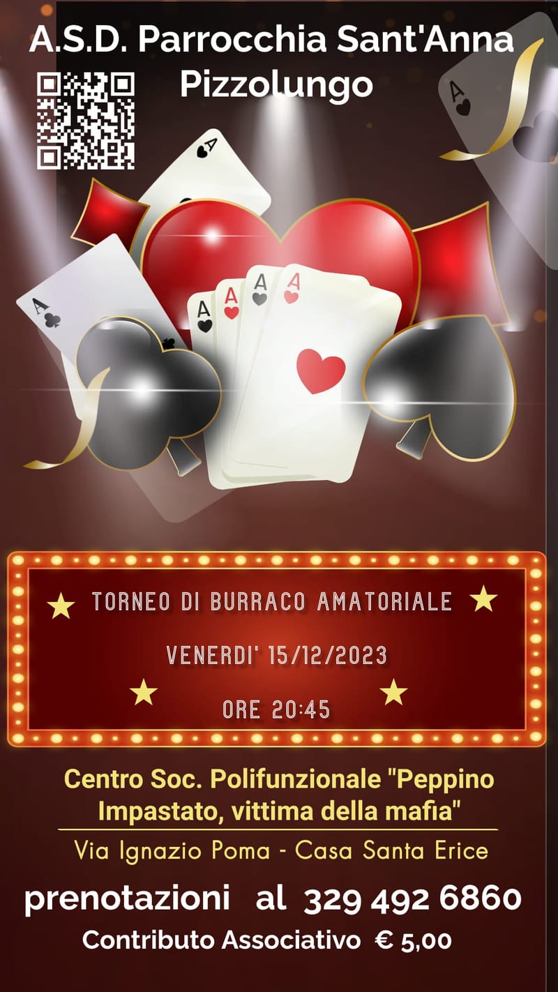 Torneo di Burraco Amatoriale