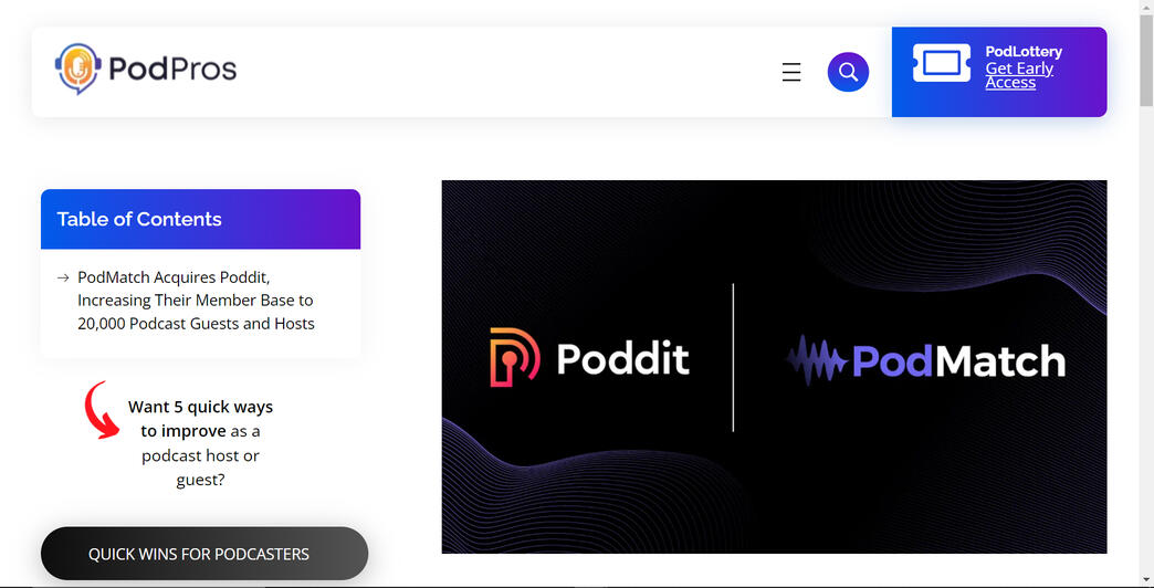 PodMatch