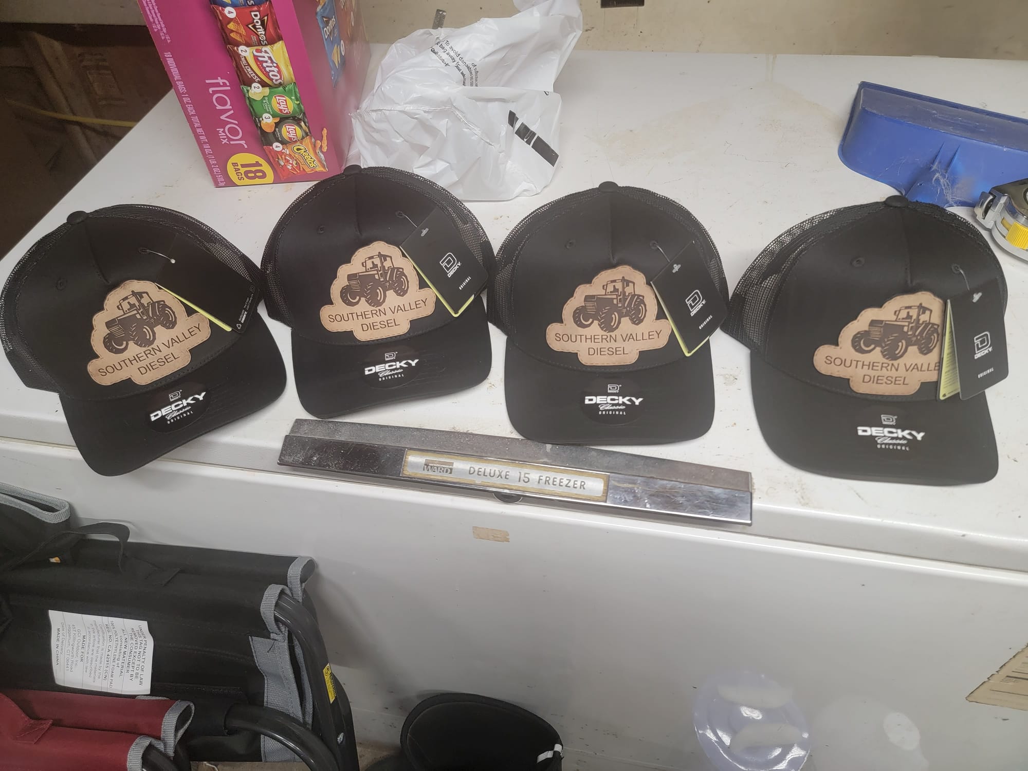 Leather Patch Hats