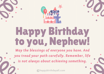 Exclusive Happy Birthday Nephew Quotes, Captions, Greetings