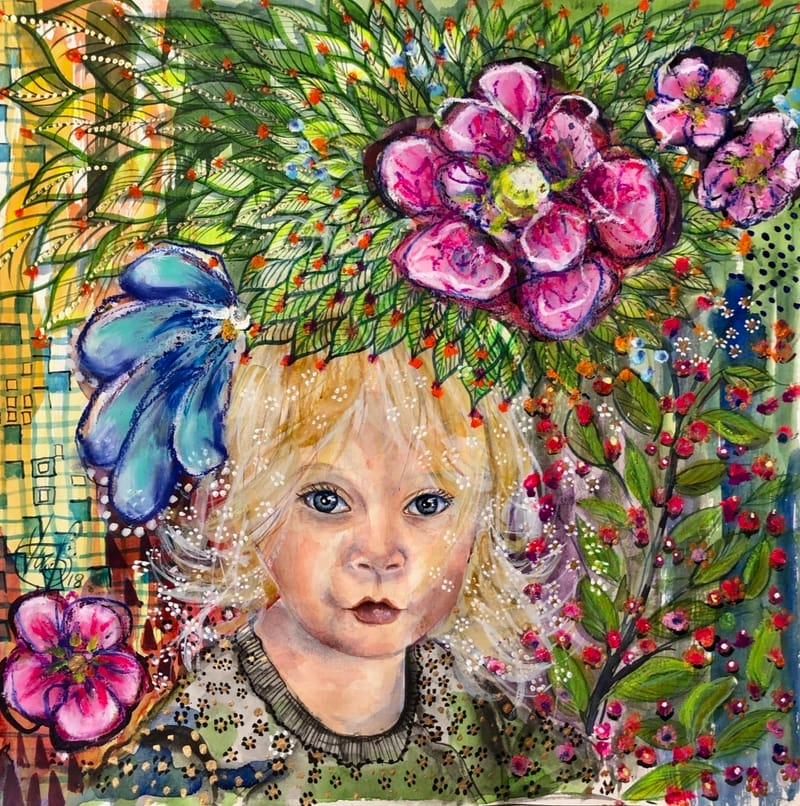 Powerportrait: Portraits where the energy around the person is showing.