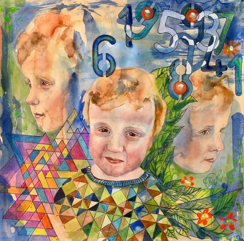 Powerportrait: Portraits where the energy around the person is showing.