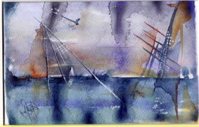 Kärleken till havet kan jag aldrig sluta måla.