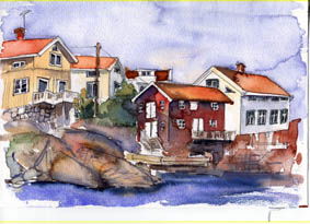 Kärleken till havet kan jag aldrig sluta måla.