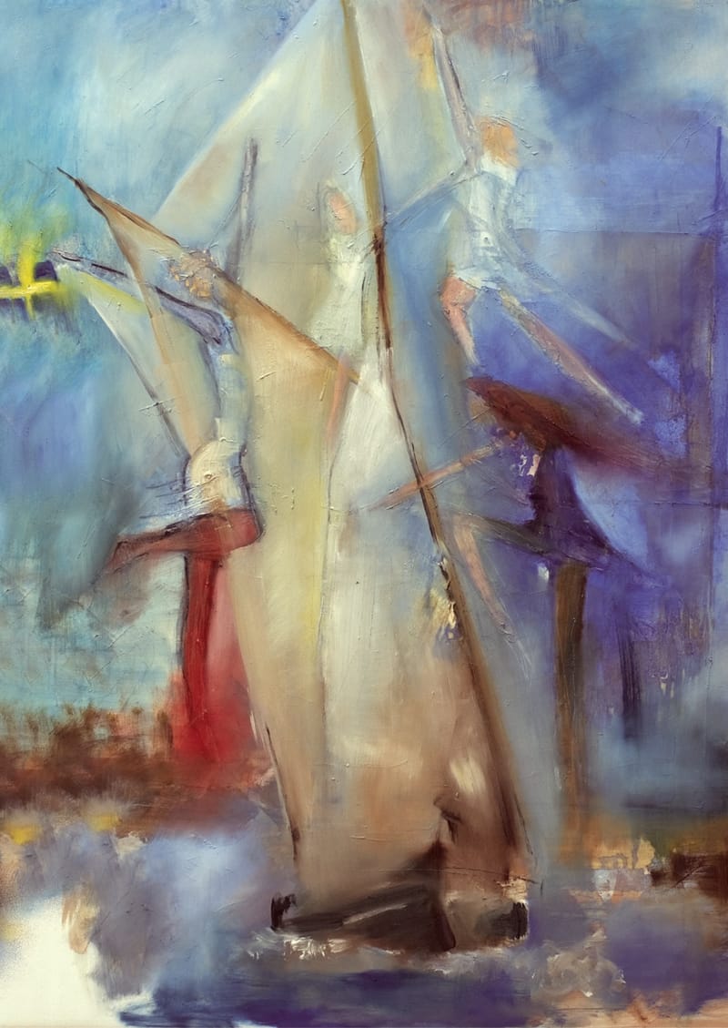 Kärleken till havet kan jag aldrig sluta måla.