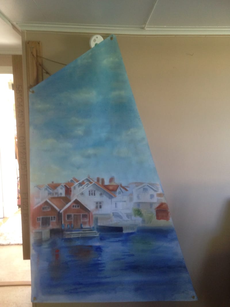 Kärleken till havet kan jag aldrig sluta måla.