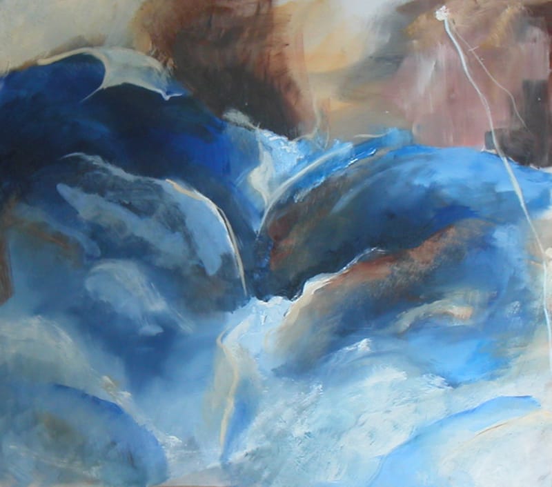 Kärleken till havet kan jag aldrig sluta måla.