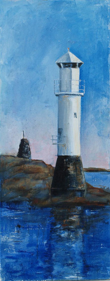 Kärleken till havet kan jag aldrig sluta måla.