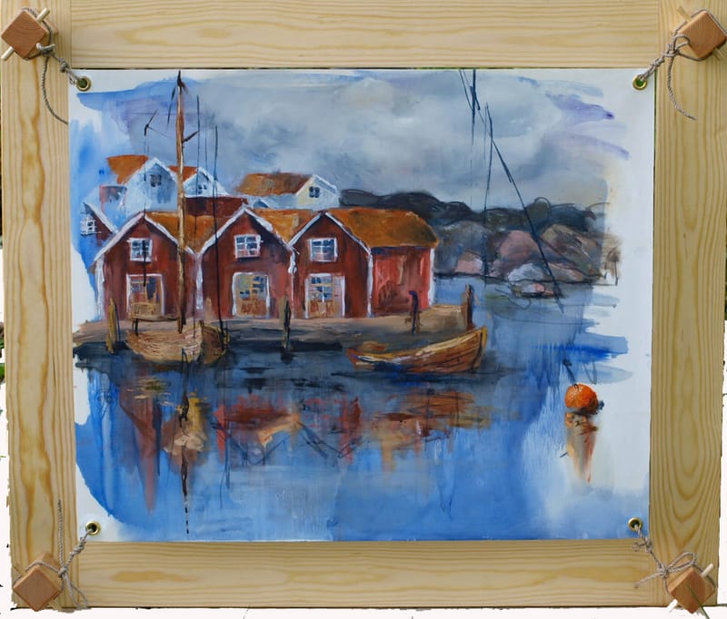 Kärleken till havet kan jag aldrig sluta måla.