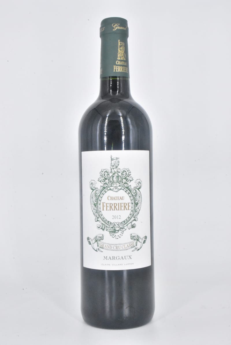 Chateau Ferriere Margaux Grand Cru Classes